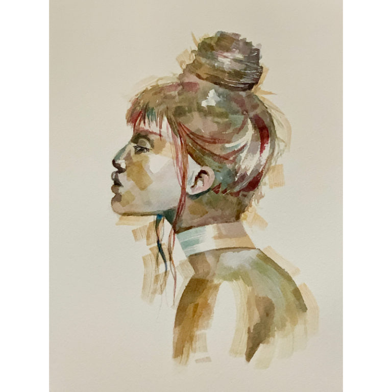 Watercolor Portrait - F2