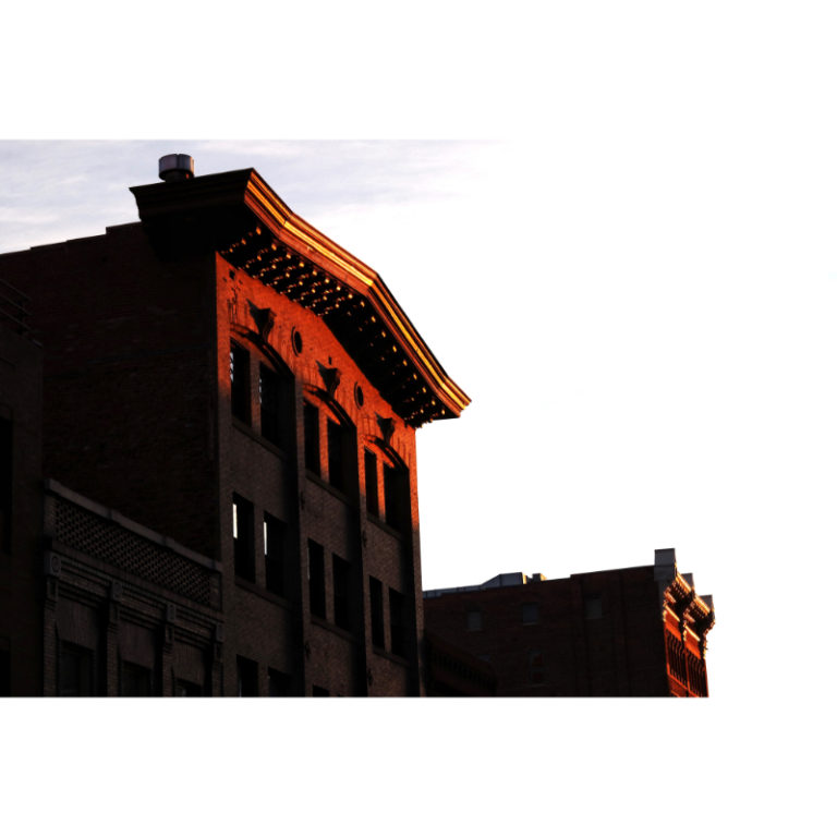 Downtown Denver - Building Corner Sunrise